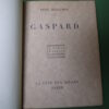 Gaspard, René Benjamin, la Cité des livres, 1926, 235 p. – Image 5